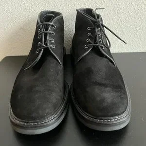 Giorgio Armani | Shoes | Nib Giorgio Armani Mens Black Suede 